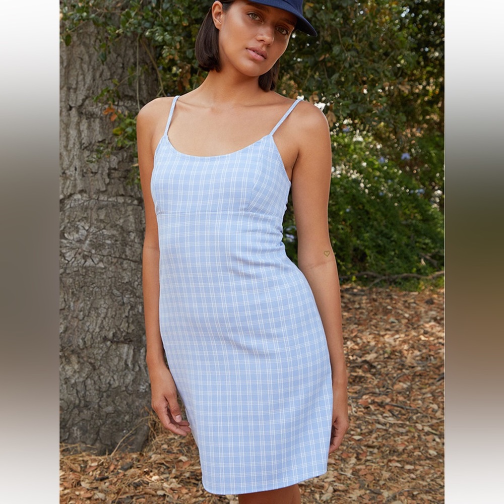 Plaid Coleen Mini Dress